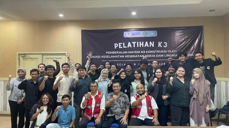 Pelatihan K3 bekerja sama dengan AK3L dan Kementerian PUPR